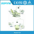 Left Hand CE Approved top Mounted Operation dental chair size 400*240*220